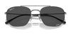 Ray-Ban RB3707 Sunglasses / Black №9257R5 / Blue (3N 10.7%) / Size 54