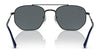 Ray-Ban RB3707 Sunglasses / Black №9257R5 / Blue (3N 10.7%) / Size 54