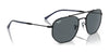 Ray-Ban RB3707 Sunglasses / Black №9257R5 / Blue (3N 10.7%) / Size 54