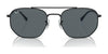 Ray-Ban RB3707 Sunglasses / Black №9257R5 / Blue (3N 10.7%) / Size 54