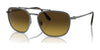 Ray-Ban RB3708 Sunglasses | Size 59 / Gunmetal №916785 / Brown (3N 15.7%)