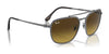 Ray-Ban RB3708 Sunglasses | Size 59 / Gunmetal №916785 / Brown (3N 15.7%)