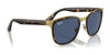 Ray-Ban CLYDE RB3709 Sunglasses | Size 53 / Havana On Gold №001/80 / Dark Blue (3N 15.3%)