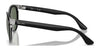 Ray-Ban BONNIE RB3710 Sunglasses | Size 50 / Black On Silver №003/71 / Dark Green (3N 12.9%)