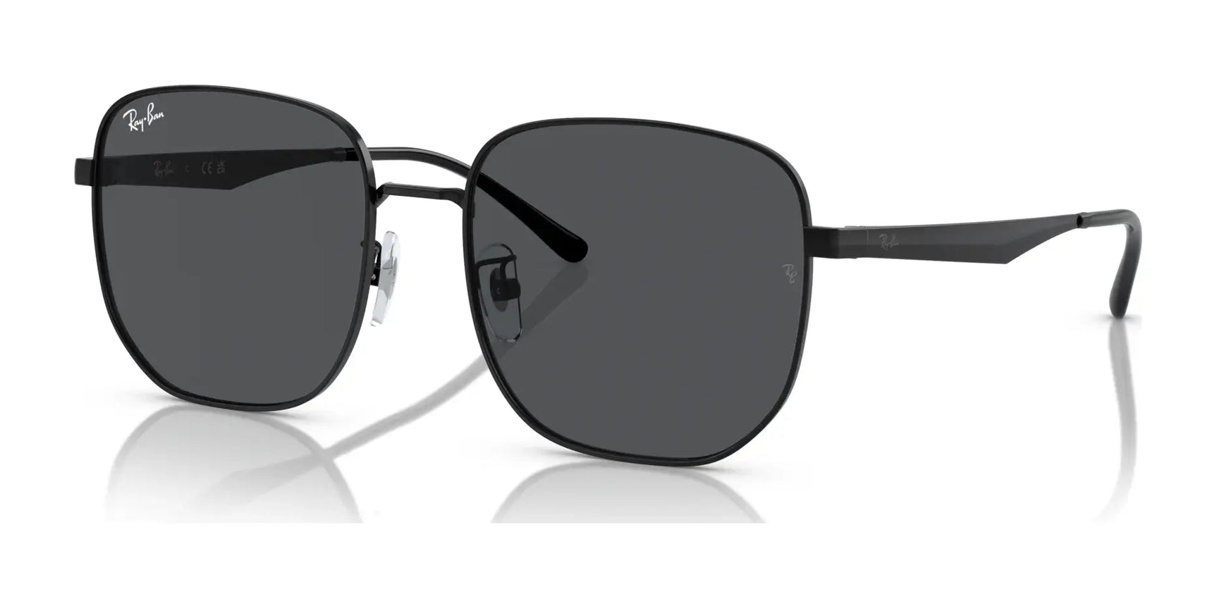Ray-Ban RB3713D Sunglasses Black / Dark Grey Ray-Ban RB3713D Sunglasses Black / Dark Grey