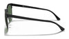 Ray-Ban CLUBMASTER METAL RB3716 Sunglasses | Size 51 / Black №186/R5 / Blue (3N 11.20%)