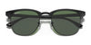Ray-Ban CLUBMASTER METAL RB3716 Sunglasses | Size 51 / Black №186/R5 / Blue (3N 11.20%)