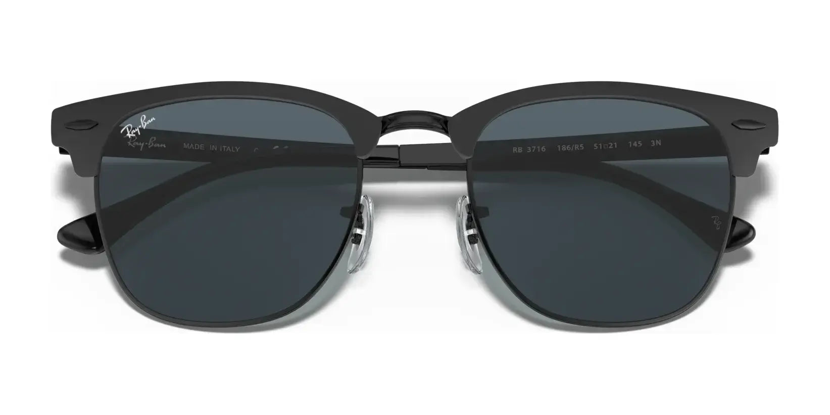 Ray-Ban CLUBMASTER METAL RB3716 Sunglasses | Size 51 Ray-Ban CLUBMASTER METAL RB3716 Sunglasses | Size 51