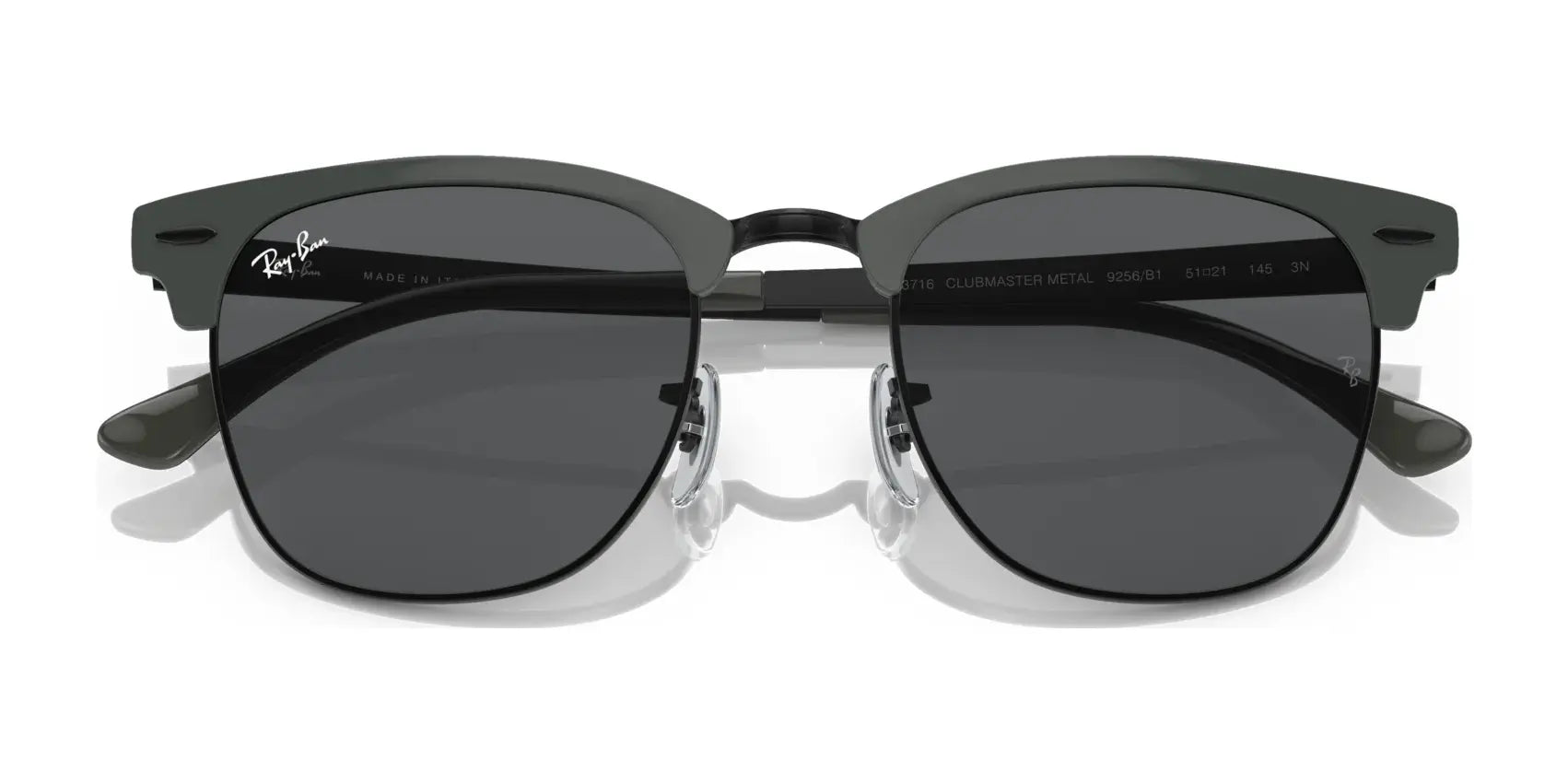 Ray-Ban CLUBMASTER METAL RB3716 Sunglasses | Size 51 Ray-Ban CLUBMASTER METAL RB3716 Sunglasses | Size 51