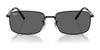 Ray-Ban RB3717 Sunglasses / Gold №9196S2 / Blue (Polarized) (2P 22.1%) / Size 57