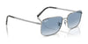 Ray-Ban RB3717 Sunglasses / Gold №9196S2 / Blue (Polarized) (2P 22.1%) / Size 57