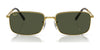 Ray-Ban RB3717 Sunglasses / Gold №9196S2 / Blue (Polarized) (2P 22.1%) / Size 57