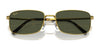 Ray-Ban RB3717 Sunglasses / Gold №9196S2 / Blue (Polarized) (2P 22.1%) / Size 57