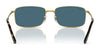Ray-Ban RB3717 Sunglasses / Gold №9196S2 / Blue (Polarized) (2P 22.1%) / Size 57