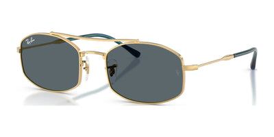 Ray-Ban RB3719 Sunglasses Arista Gold / Blue