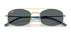 Ray-Ban RB3719 Sunglasses / Arista Gold №9278R5 / Blue (3N 10.7%) / Size 54