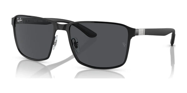 Ray-Ban RB3721 Sunglasses | Size 59 / Black On Black №186/87 / Dark Grey (3N 9.3%)
