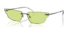 Ray-Ban ANH RB3731 Sunglasses / Gunmetal №004/2 / Green (1N 59%) / Size 63