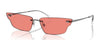 Ray-Ban ANH RB3731 Sunglasses / Gunmetal №004/84 / Pink (2N 39.4%) / Size 66