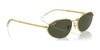 Ray-Ban RB3734 Sunglasses / Arista Gold №001/31 / Green (3N 13.2%) / Size 56