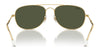 Ray-Ban BAIN BRIDGE RB3735 Sunglasses / Silver №003/3F / Clear & Blue (2N 29.9%) / Size 57