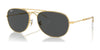 Ray-Ban BAIN BRIDGE RB3735 Eyeglasses / Arista Gold №001/GH / Clear/Grey (Photochromic) (3F 15.7%) / Size 57