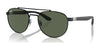 Ray-Ban RB3736 Sunglasses | Size 56 / Black №002/71 / Dark Green (3N 12.9%)