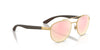Ray-Ban RB3736CH Sunglasses | Size 56 / Arista Gold №001/I0 / Orange Mirror Pink (Polarized) (3P 15.7%)