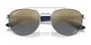 Ray-Ban RB3736CH Sunglasses | Size 56 / Arista Gold №001/I0 / Orange Mirror Pink (Polarized) (3P 15.7%)