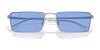 Ray-Ban EMY RB3741 Sunglasses / Silver №003/80 / Blue (2N 33.3%) / Size 56