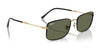 Ray-Ban RB3746 Sunglasses / Arista Gold №001/31 / G-15 Green (3N 13.2%) / Size 56