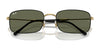 Ray-Ban RB3746 Sunglasses / Arista Gold №001/31 / G-15 Green (3N 13.2%) / Size 56