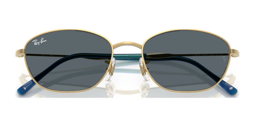 Ray-Ban RB3749 Sunglasses / Arista Gold №9278R5 / Blue (3N 10.7%) / Size 55