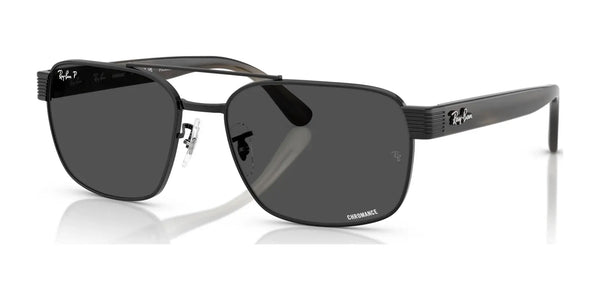 Ray-Ban RB3751CH Sunglasses / Black №002/K8 / Dark Grey (Polarized) (3P 10.3%) / Size 61