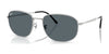 Ray-Ban RB3754 Sunglasses | Size 60 / Silver №003/R5 / Blue (3N 10.7%)