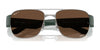 Ray-Ban RB3756CH Sunglasses / Arista Gold №001/AL / Wine (Polarized) (3P 12.2%) / Size 56