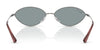 Ray-Ban KAI RB3757 Sunglasses / Gunmetal №004/69 / Dark Violet (2N 39.5%) / Size 56