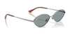 Ray-Ban KAI RB3757 Sunglasses / Gunmetal №004/69 / Dark Violet (2N 39.5%) / Size 56