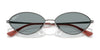 Ray-Ban KAI RB3757 Sunglasses / Gunmetal №004/69 / Dark Violet (2N 39.5%) / Size 56