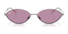 Ray-Ban KAI RB3757 Sunglasses / Gunmetal №004/69 / Dark Violet (2N 39.5%) / Size 56