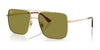 Ray-Ban ARI RB3758 Sunglasses / Pale Gold №9213/2 / Green (2N 29.1%) / Size 54