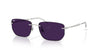 Ray-Ban RB3768 Sunglasses | Size 56 / Silver №003/MH / Amethyst (Photochromic) (3F 12.46%)