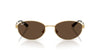 Ray-Ban RB3774D Sunglasses | Size 55 / Arista Gold №001/73 / Dark Brown (3N 13.6%)