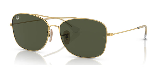 Ray-Ban RB3799 Sunglasses | Size 57 / Arista Gold №001/31 / Green (3N 13.2%)