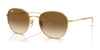 Ray-Ban RB3809 Sunglasses / Arista Gold №001/51 / Light Brown (2N 30.5%) / Size 53