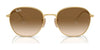 Ray-Ban RB3809 Sunglasses / Arista Gold №001/31 / Green (3N 13.2%) / Size 53