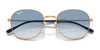 Ray-Ban RB3809 Sunglasses / Arista Gold №001/31 / Green (3N 13.2%) / Size 53
