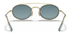 Ray-Ban RB3847N Sunglasses | Size 52 / Arista Gold №91233M / Blue Gradient (2N 21%)