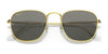 Ray-Ban FRANK RB3857 Sunglasses / Gold №9196R5 / Blue (3N 11.20%) / Size 51