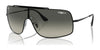 Ray-Ban WINGS III RB3897 Sunglasses | Size 136 / Black №002/11 / Grey (3N 15.2%)